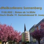 Stadtteilkonferenz Sonnenberg 19.5.22 – u.a. Wahl Stadtteilrat