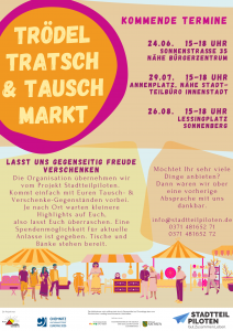 Read more about the article Trödel-, Tratsch- & Tauschmarkt kommt auf den Sonnenberg